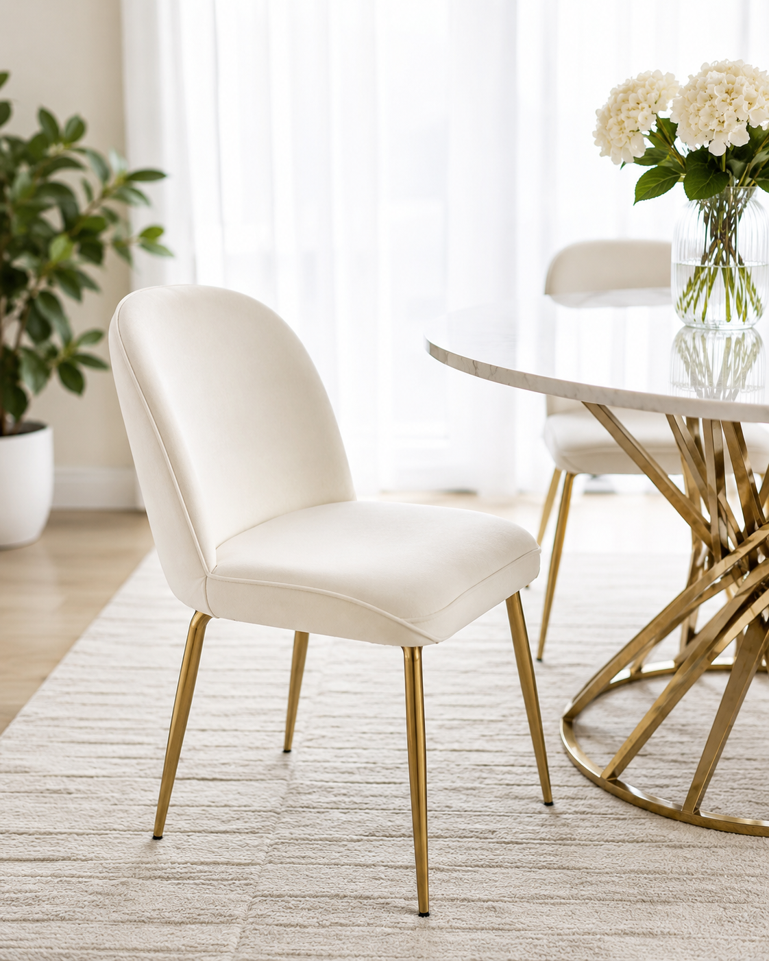 Dining chair cleaning